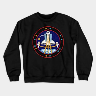 Black Panther Art - NASA Space Badge 136 Crewneck Sweatshirt